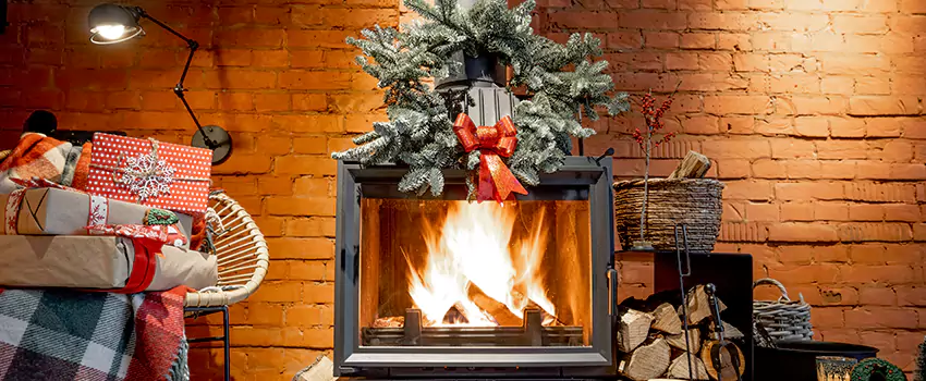 Travis Industries Linear Gas Fireplace Installation in El Dorado, Arkansas
